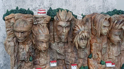 Hokage Wall Mountain Display Model