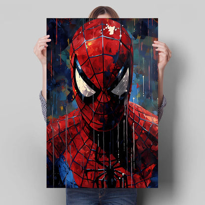 Marvel and DC Superheroes Canvas Posters