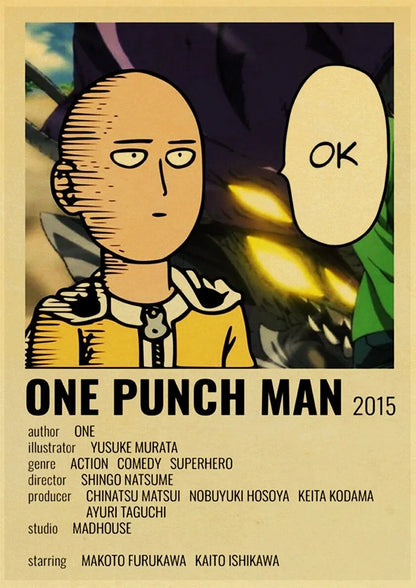 Modern Anime Covers Canvas Posters