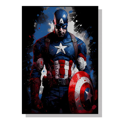 Marvel and DC Superheroes Canvas Posters