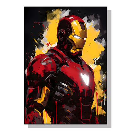 Marvel and DC Superheroes Canvas Posters