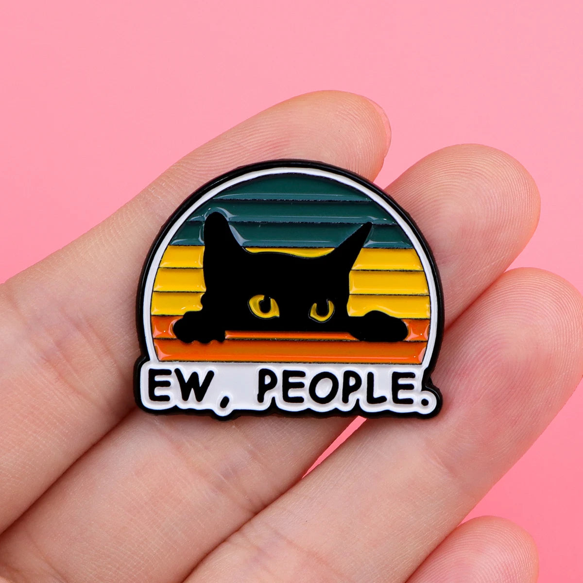 Ew People Enamel Pin