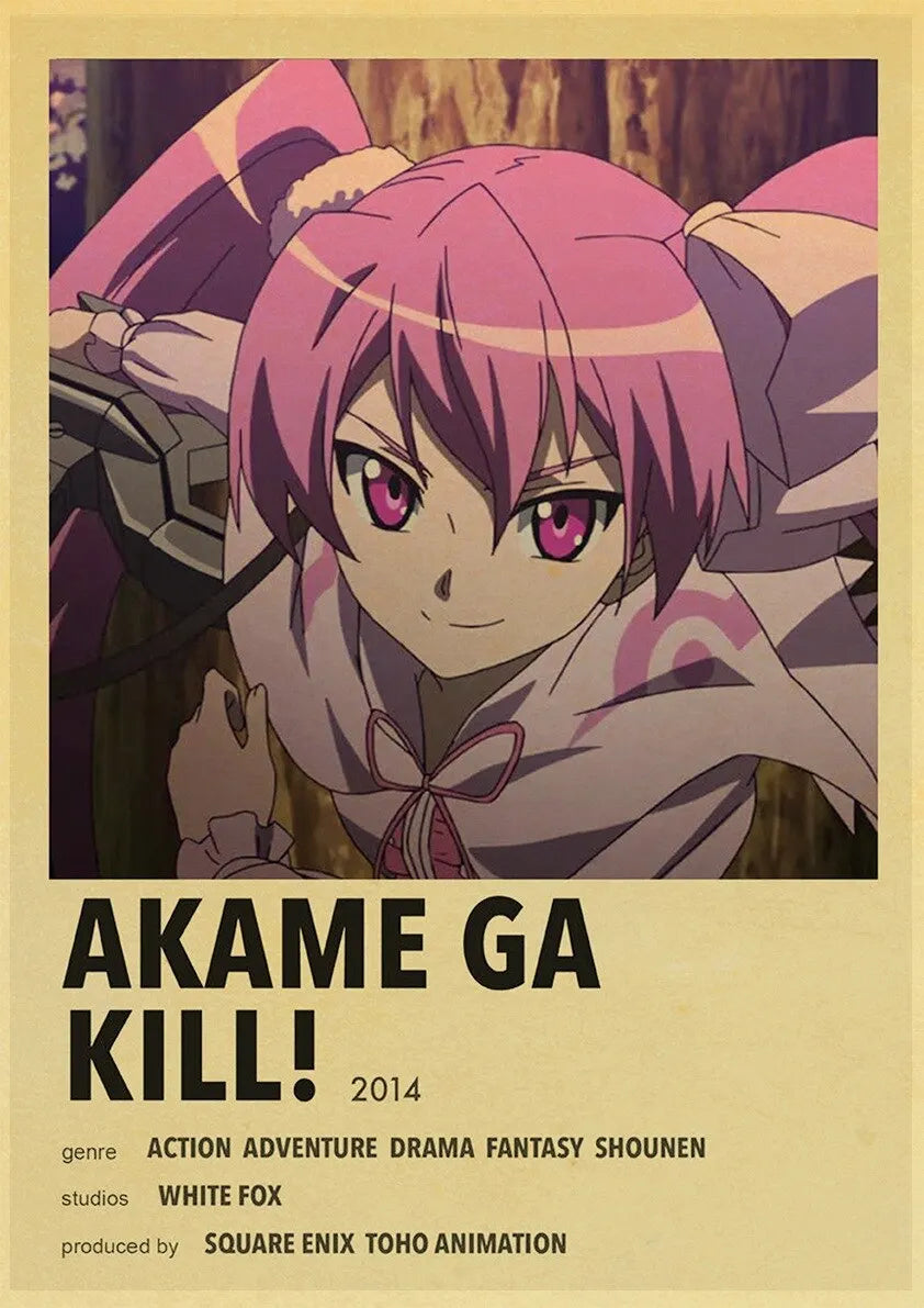 Modern Anime Covers Canvas Posters