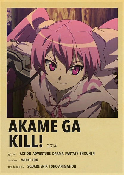 Modern Anime Covers Canvas Posters