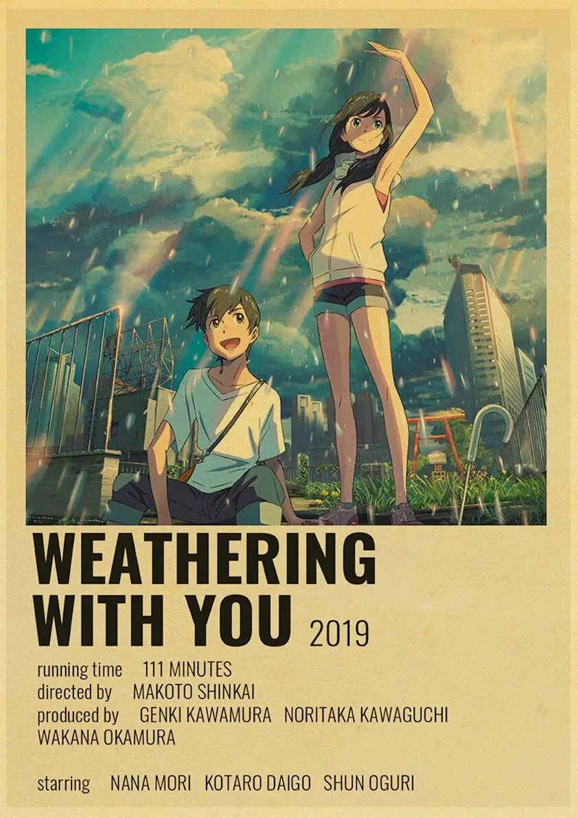 Modern Anime Covers Canvas Posters