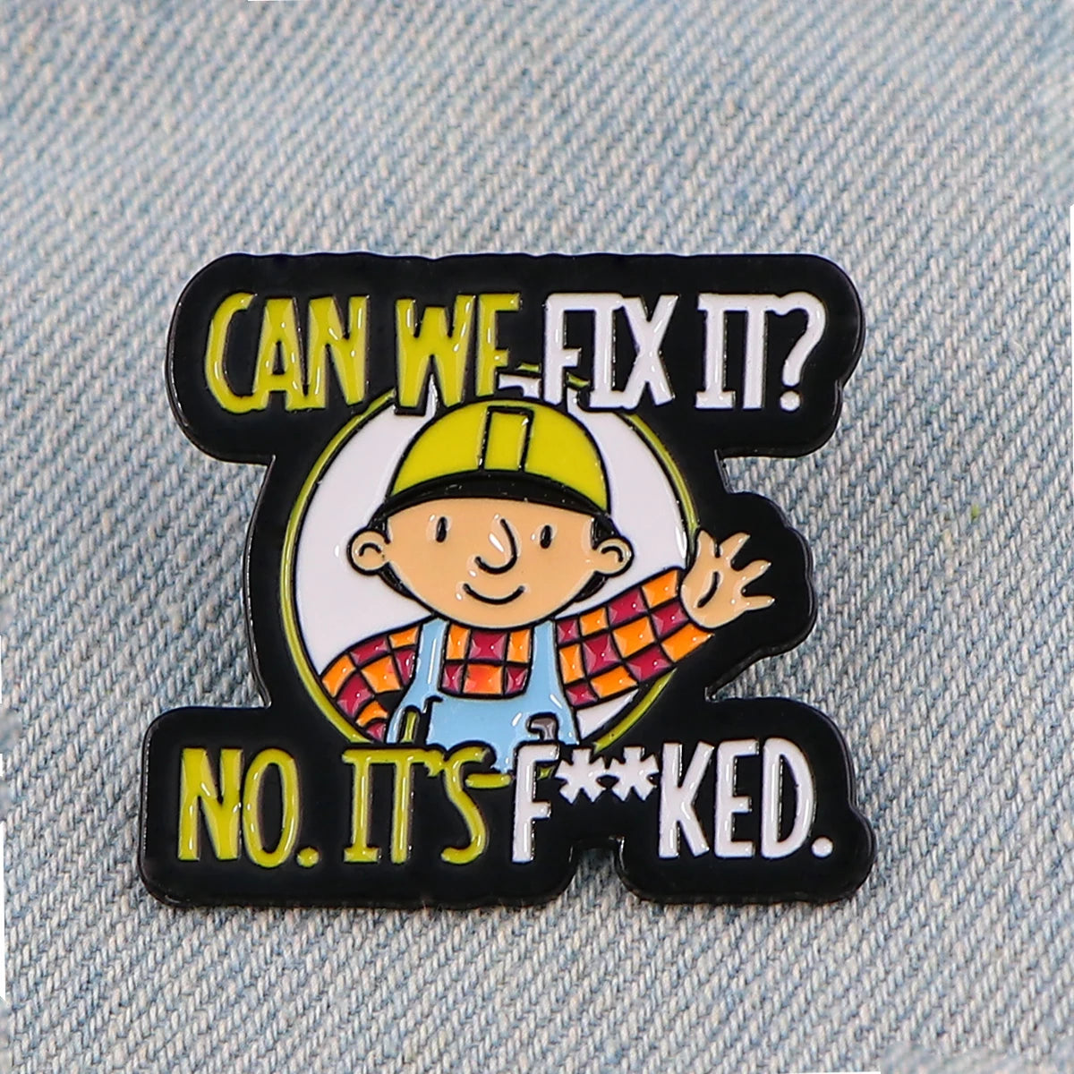 Bob The Builder Enamel Pin