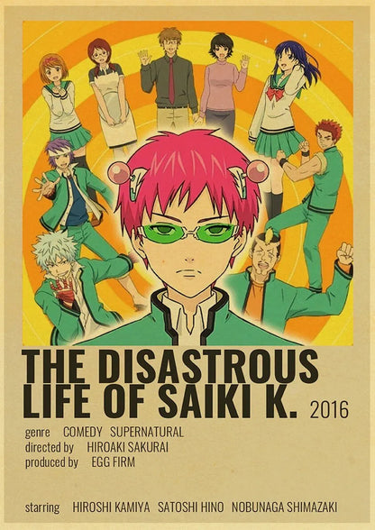 Modern Anime Covers Canvas Posters