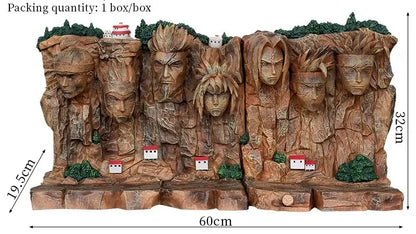 Hokage Wall Mountain Display Model