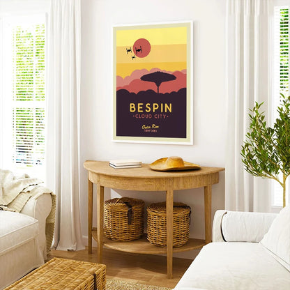 Star Wars Planets Canvas Posters