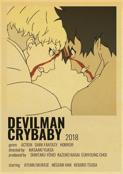 Modern Anime Covers Canvas Posters
