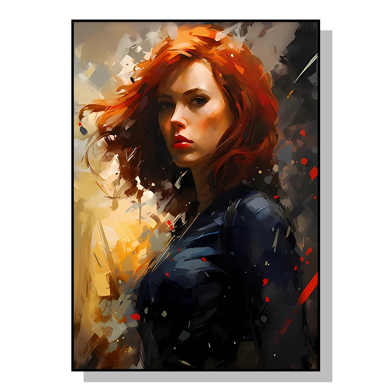 Marvel and DC Superheroes Canvas Posters