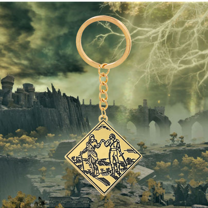 Golden Elden Ring Keychains