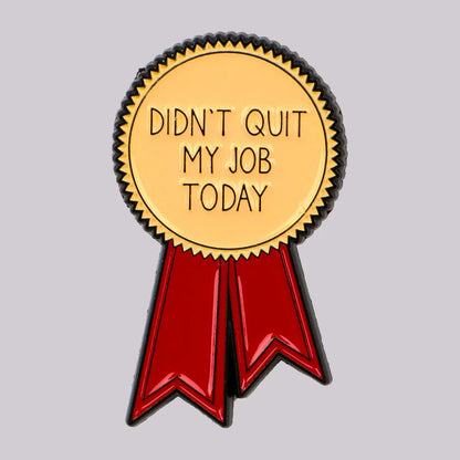 Job Medal Enamel Pin
