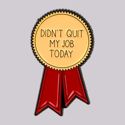 Job Medal Enamel Pin