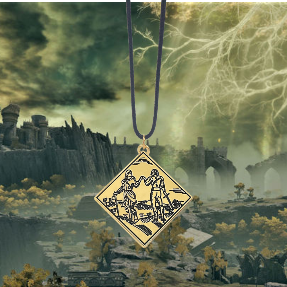 Golden Elden Ring Necklaces